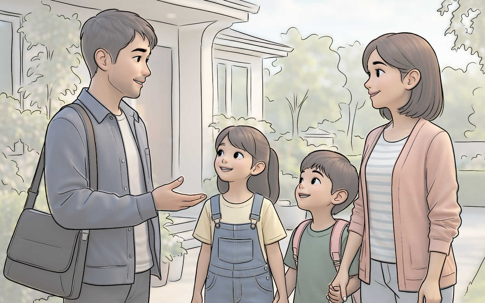 離婚した夫婦でも子育てのビジネスパートナーになっている